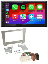 Kenwood MP3 USB DAB 2DIN Bluetooth Autoradio für SSangYong Rexton ab 2013