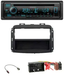 Kenwood Bluetooth DAB CD MP3 USB Autoradio für Fiat 500 L (ab 2012)