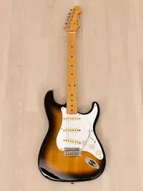 Электрогитара Fender Stratocaster ‘57 Vintage Reissue ST57-500 SSS Sunburst w/gigbag Japan 1990