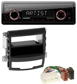 Blaupunkt SD USB 1DIN MP3 AUX Autoradio für SsangYong Korando CK 2010-2013