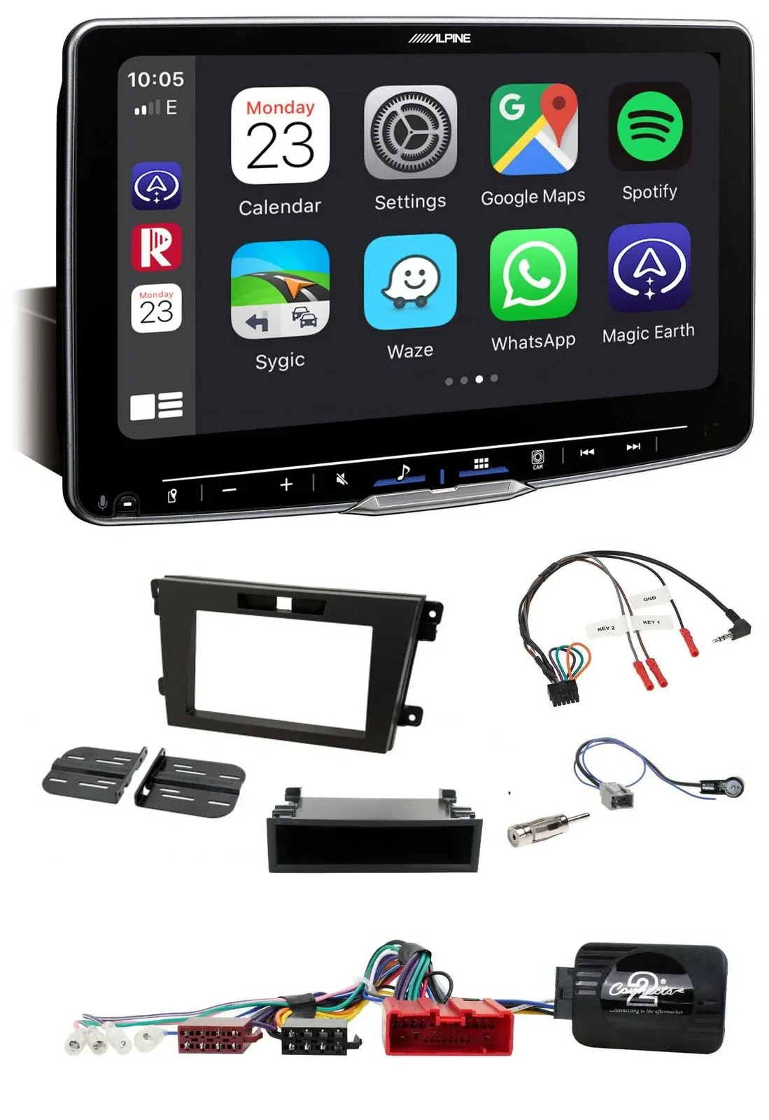 Автомагнитола для Mazda CX-7 (2008–2010) Alpine Bluetooth USB DAB
