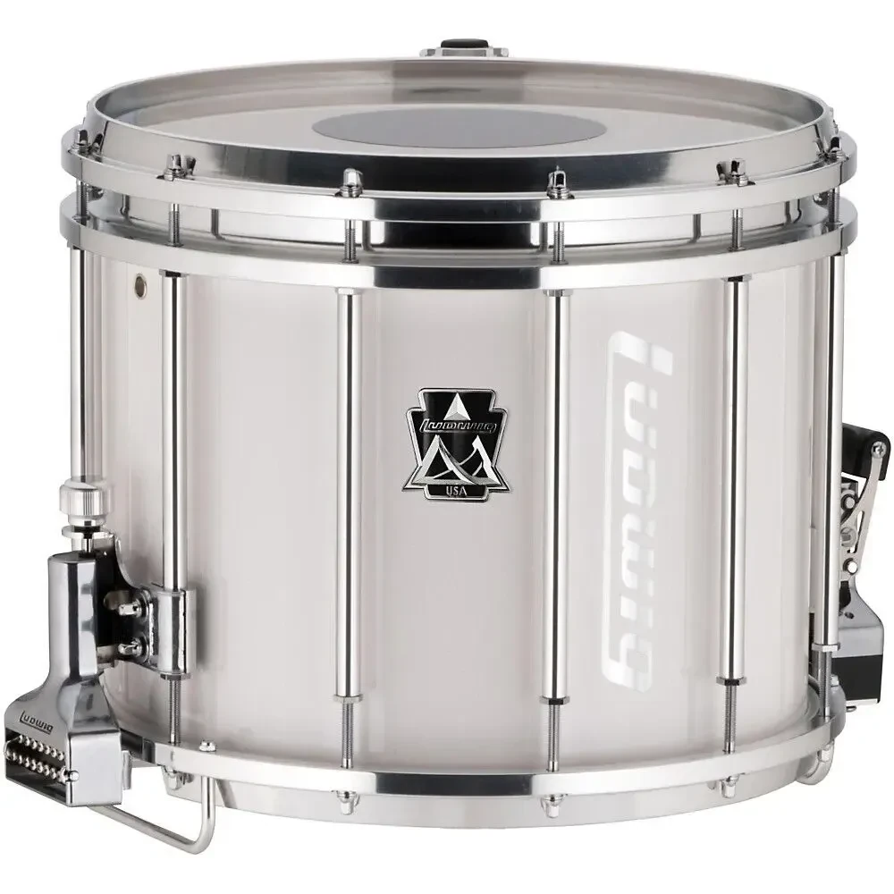 Маршевый барабан Ludwig LUMS14PW White