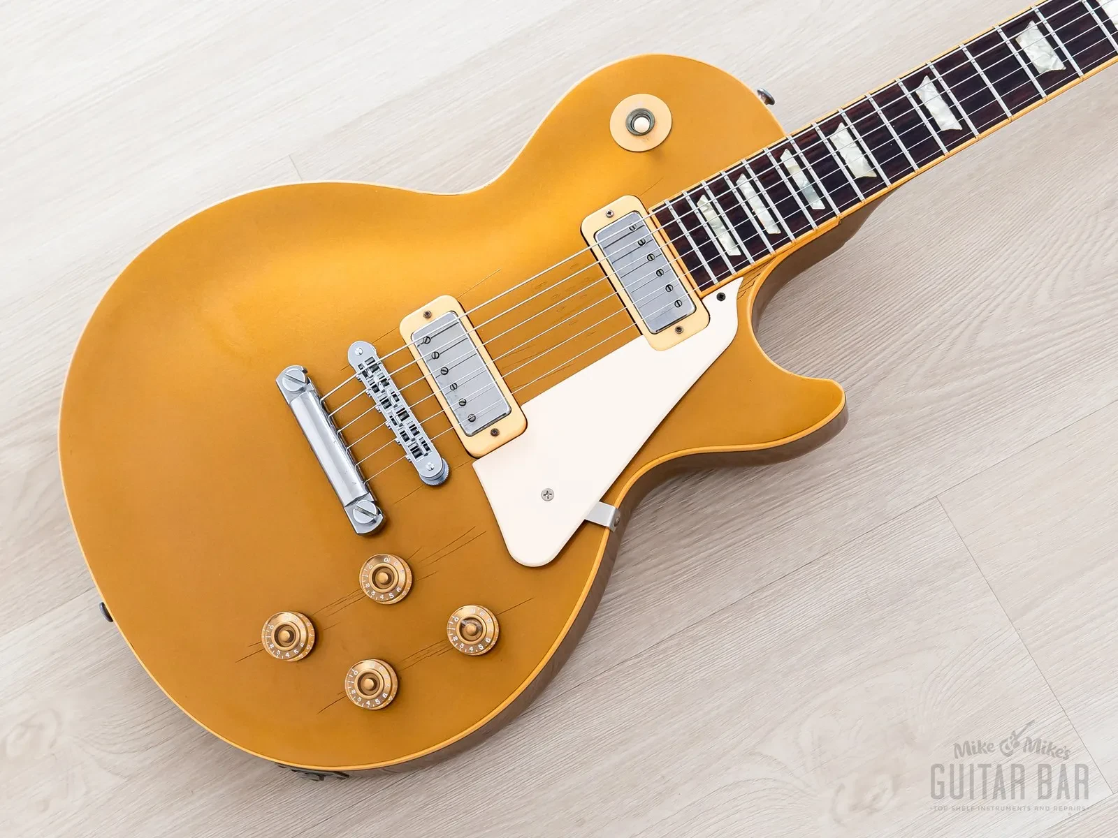 1991 Gibson Les Paul Deluxe Hall of Fame Edition All-Gold w/ Case