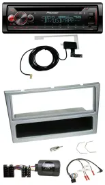 Pioneer DAB CD Lenkrad USB Bluetooth Autoradio für Opel Corsa C 2000-2004 silber