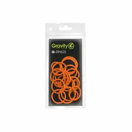 Gravity Ring Pack (20 Stück, verschiedene Größen), orange