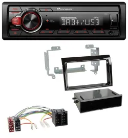 Pioneer MP3 1DIN DAB USB AUX Autoradio für Fiat Ducato Citroen Jumper 06-11 pian