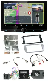 Kenwood Bluetooth DAB TMC 2DIN Lenkrad USB Navigation für Ford Galaxy C-Max Focu