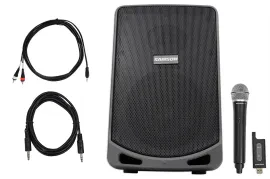 Караоке-система Samson 6", портативная, активная, с микрофоном