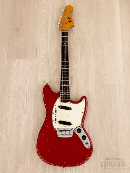 Электрогитара Fender Duo Sonic II SS Dakota Red w/case USA 1964