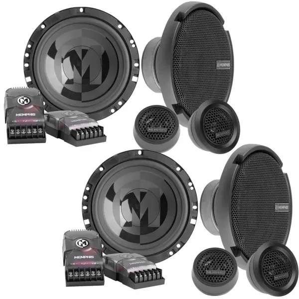 Динамики для автомобиля Memphis PRX60C 6.75", 200W, 2-полосные, компонентные (набор, 2 пары)