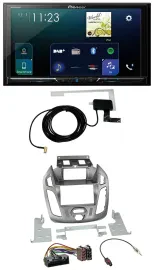 Pioneer 2DIN DAB USB MP3 Bluetooth Autoradio für Ford Transit 12-18 Display Conn