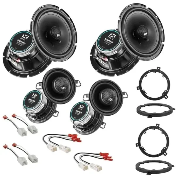 2015-2018 Jeep Wrangler JK - Factory Speaker Replacement Package | NVX