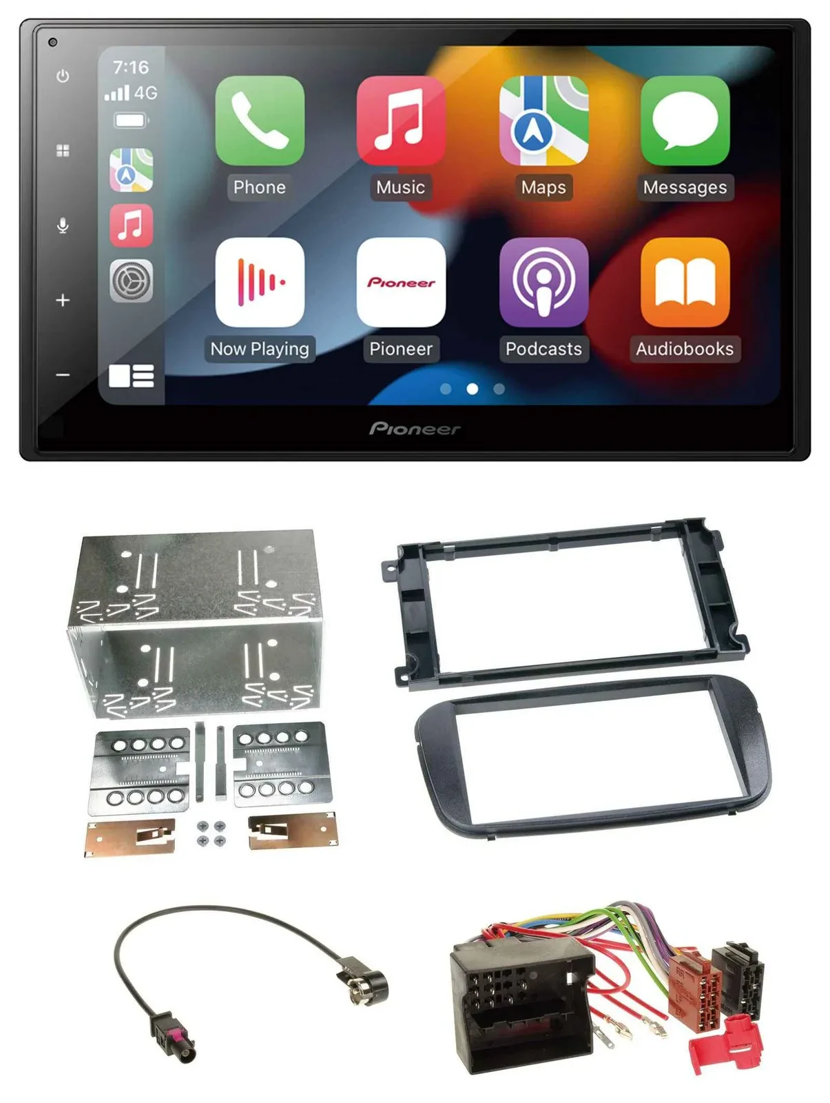 Pioneer DAB Bluetooth 2DIN USB MP3 Autoradio für Ford S-Max Mondeo ab 2007 Profi