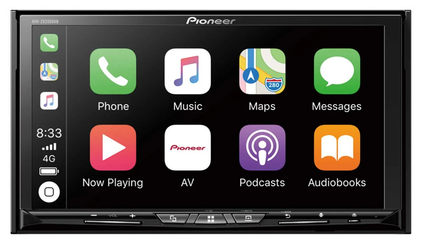 Автомагнитола Pioneer AVH-Z9200DAB 2-DIN CD/DVD MP3 сенсорный экран DAB Bluetooth
