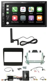 Pioneer USB 2DIN Bluetooth DAB Lenkrad Autoradio für Porsche 911 991 2011-2017 I