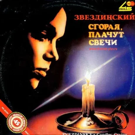 МИХАИЛ ЗВЕЗДИНСКИЙ - Сгорая, Плачут Свечи (LP , Used)