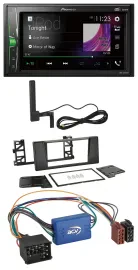 Pioneer MP3 DAB AUX 2DIN Bluetooth Autoradio für BMW X5 E53 5er E39 Rundpin Akti