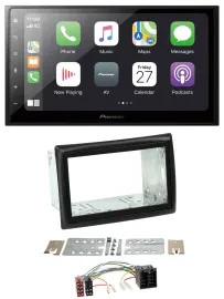 Автомагнитола Pioneer 2DIN Bluetooth DAB USB MP3 для Renault Megane 2002–2008