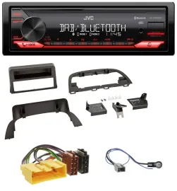 Автомагнитола для Mazda 3 (2013–2019) JVC Bluetooth USB DAB MP3