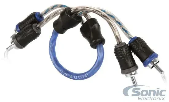 Межблочный кабель RCA NVX XIV2025 2‑канальный, 0.25 м