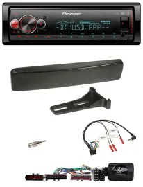 Pioneer Bluetooth USB Lenkrad DAB Autoradio für Ford Focus Mondeo schwarz