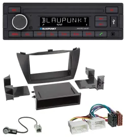 Blaupunkt USB AUX Bluetooth MP3 Autoradio für Hyundai ix35 (LM, 2010-2013)