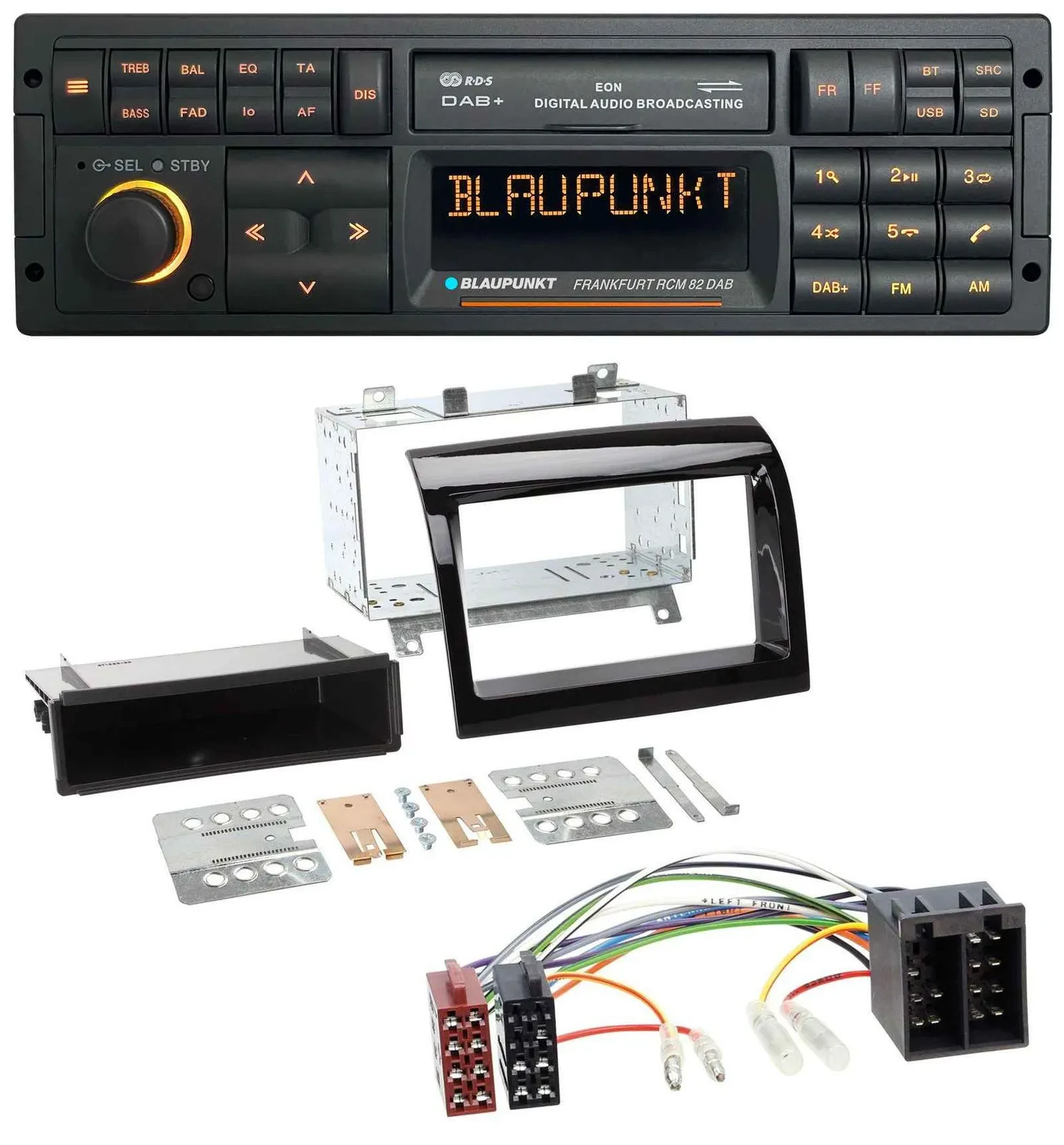 Blaupunkt USB DAB SD MP3 Bluetooth Autoradio für Peugeot Boxer Citroen Jumper Fi
