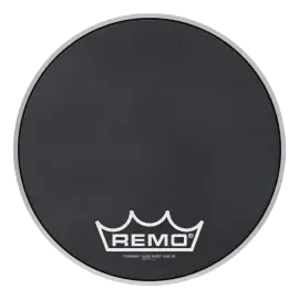Пластик для барабана Remo 14" Powermax Black Suede Crimplock