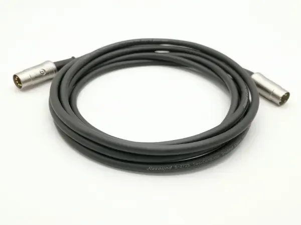Midi-кабель ZZcable E54-DIN5-DIN5-0200-0 Black 2 м