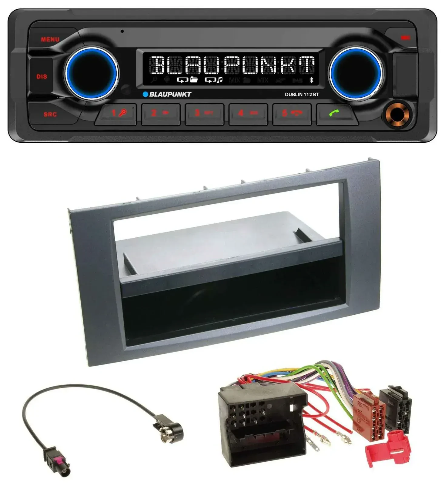 Blaupunkt MP3 Bluetooth USB AUX Autoradio für Ford Fusion Kuga Transit 05-12 ant