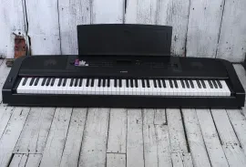 Yamaha DGX-670 Black 88 Key Digital Portable Grand Piano with Sustain Pedal