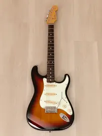 Электрогитара Fender Stratocaster 1962 Vintage Reissue ST62-53 SSS Sunburst w/gigbag Japan 1997
