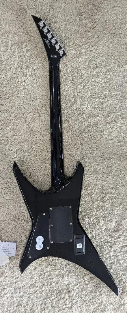 Электрогитара Jackson Warrior WR1A Pro Plus Pure Metal Series Limited Edition черный, глянцевый с чехлом