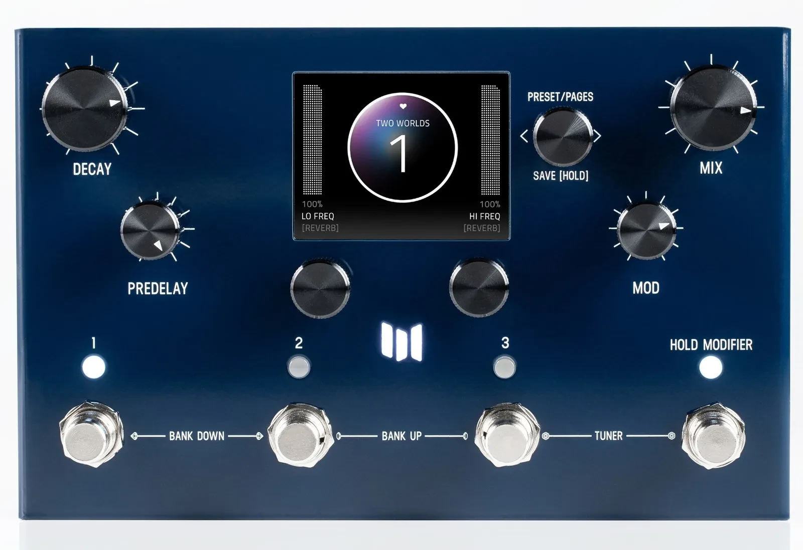 Педаль эффектов для электрогитары Meris MercuryX Modular Reverb