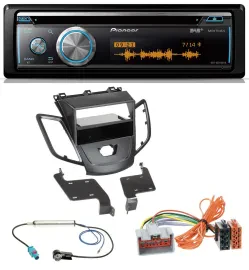 Автомагнитола для Ford Fiesta JA8 (2008–2010) Pioneer MP3 DAB USB CD Bluetooth без дисплея
