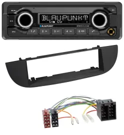 Blaupunkt Bluetooth DAB MP3 USB Autoradio für Fiat 500 (ab 2007) - schwarz