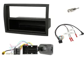 Einbauset Lenkradadapter DIN Autoradio für Citroen Jumper 2014-2021 schwarz