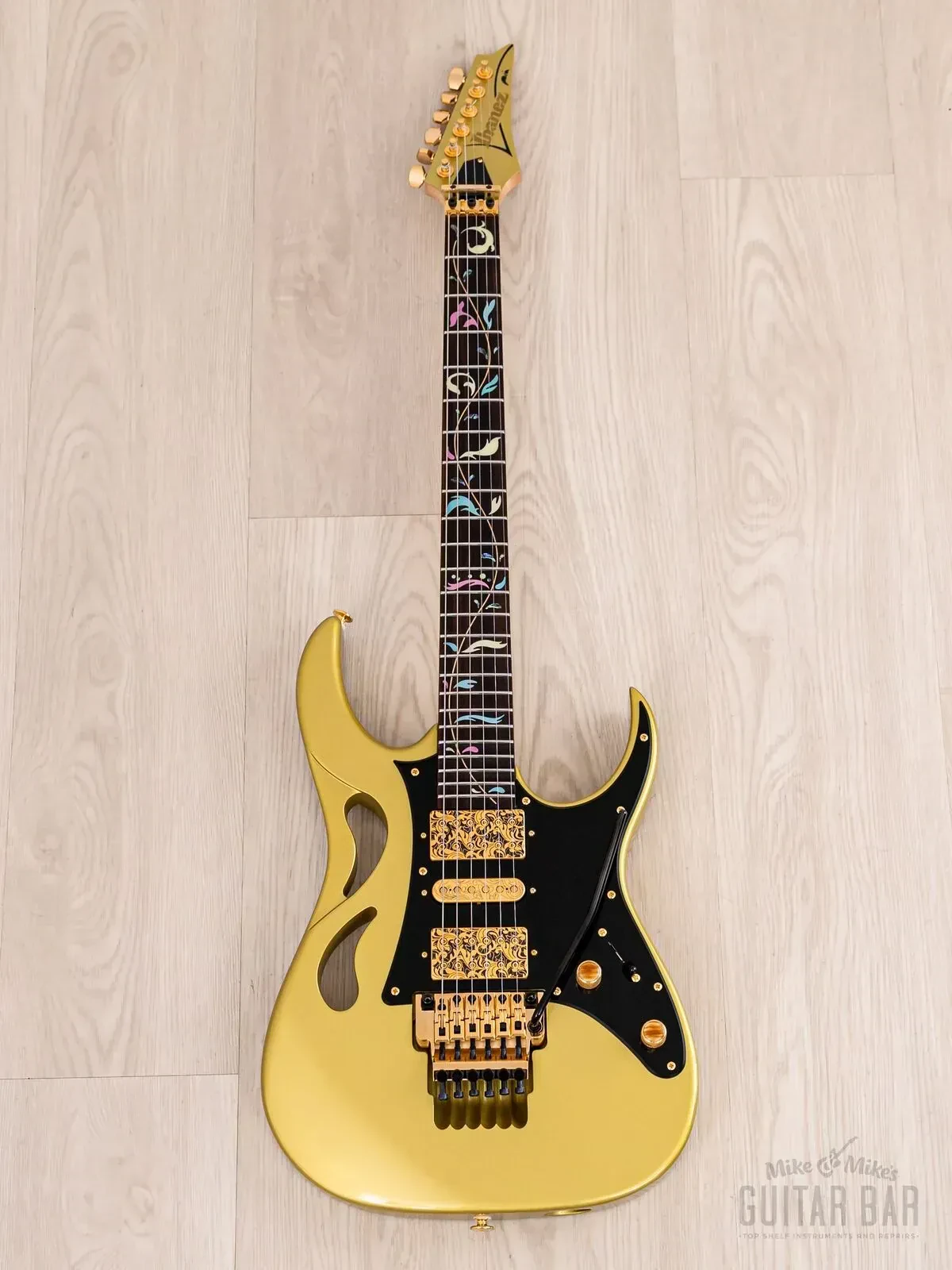 Электрогитара Ibanez Steve Vai Signature PIA3761 Paradise in Art HSH Sun Dew Gold w/case Japan 2020