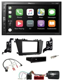 Pioneer USB Lenkrad DAB 2DIN Bluetooth Autoradio für Mazda 5 2010-2015