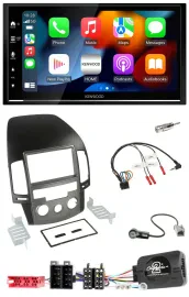 Автомагнитола для Hyundai i30 (с 2009) Kenwood 2DIN DAB, USB, Bluetooth