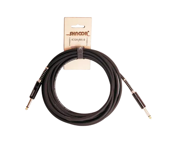 Инструментальный кабель Shnoor IC124-JMe-B-7,5m 6.35мм моно, 7,5м