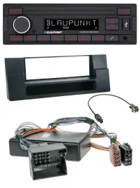 Blaupunkt DAB MP3 Bluetooth USB Autoradio für BMW X5 E53 5er E39 Ablagefach Quad