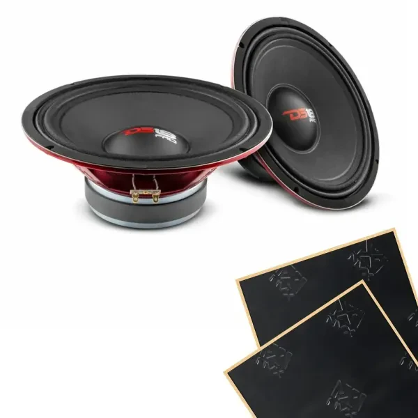 DS18 PRO-X10M 10" PRO-X Series 8-ohm Mid-Range Loudspeaker w/ Sound Damping