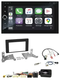 Blaupunkt DAB USB Bluetooth Lenkrad 2DIN TMC Navigation für Toyota Aygo ab 22 AB