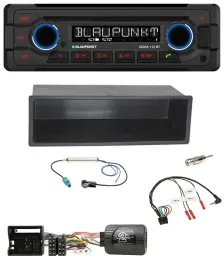 Blaupunkt Lenkrad MP3 CD Bluetooth USB Autoradio für VW Polo Passat Ablagefach