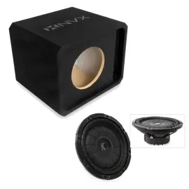 Сабвуфер пассивный NVX NE101P_43CVT102 10" портированный (slot) корпус, 3/4" МДФ, один динамик