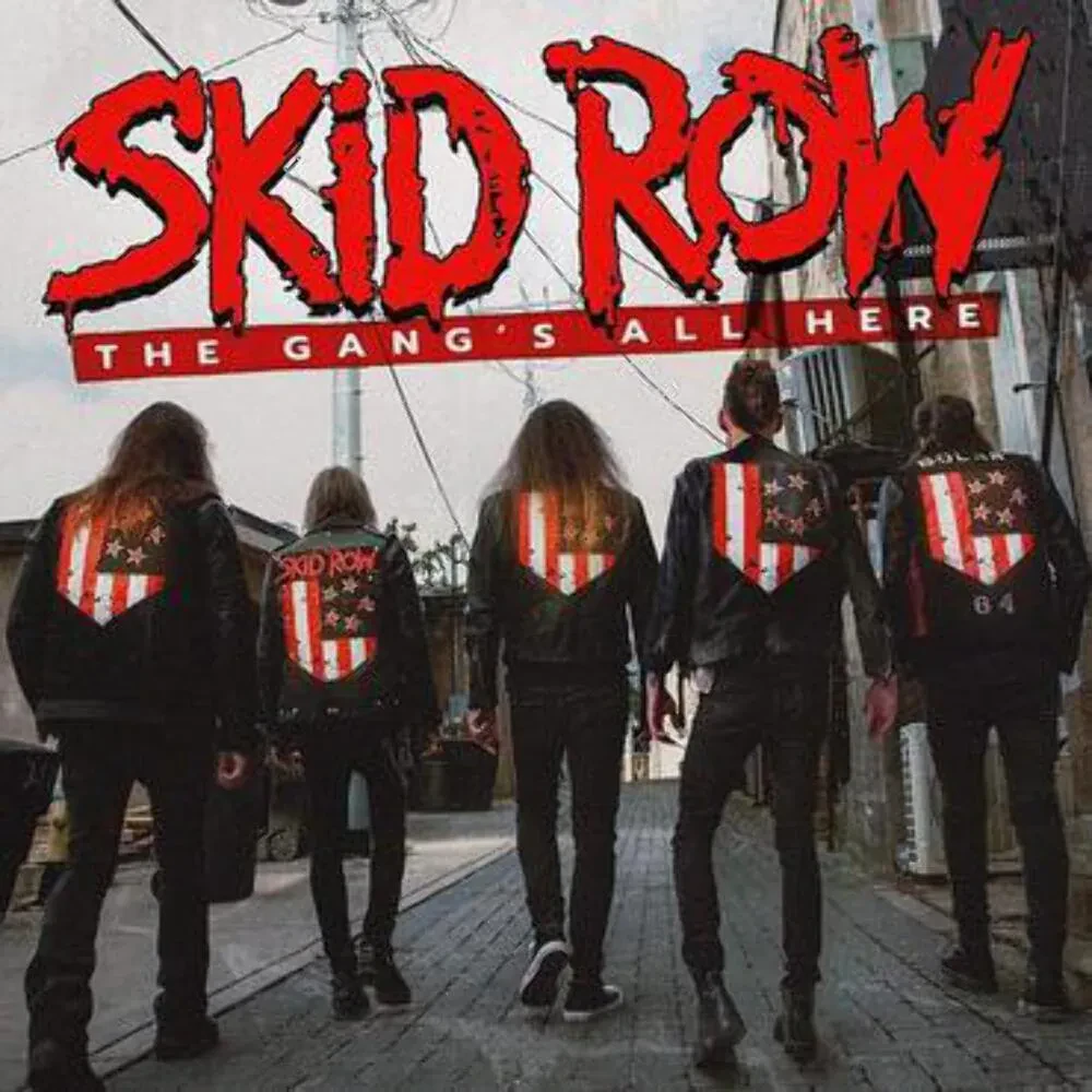 Skid Row - The Gang's All Here [Black, Red & White Splatter Vinyl] - NEW Sealed