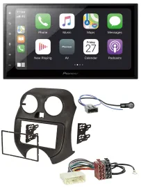 Pioneer MP3 Bluetooth DAB 2DIN USB Autoradio für Nissan Micra (10-13)