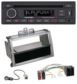 Blaupunkt USB DAB CD Bluetooth MP3 Autoradio für Hyundai i20 (08-11) Ablagefach