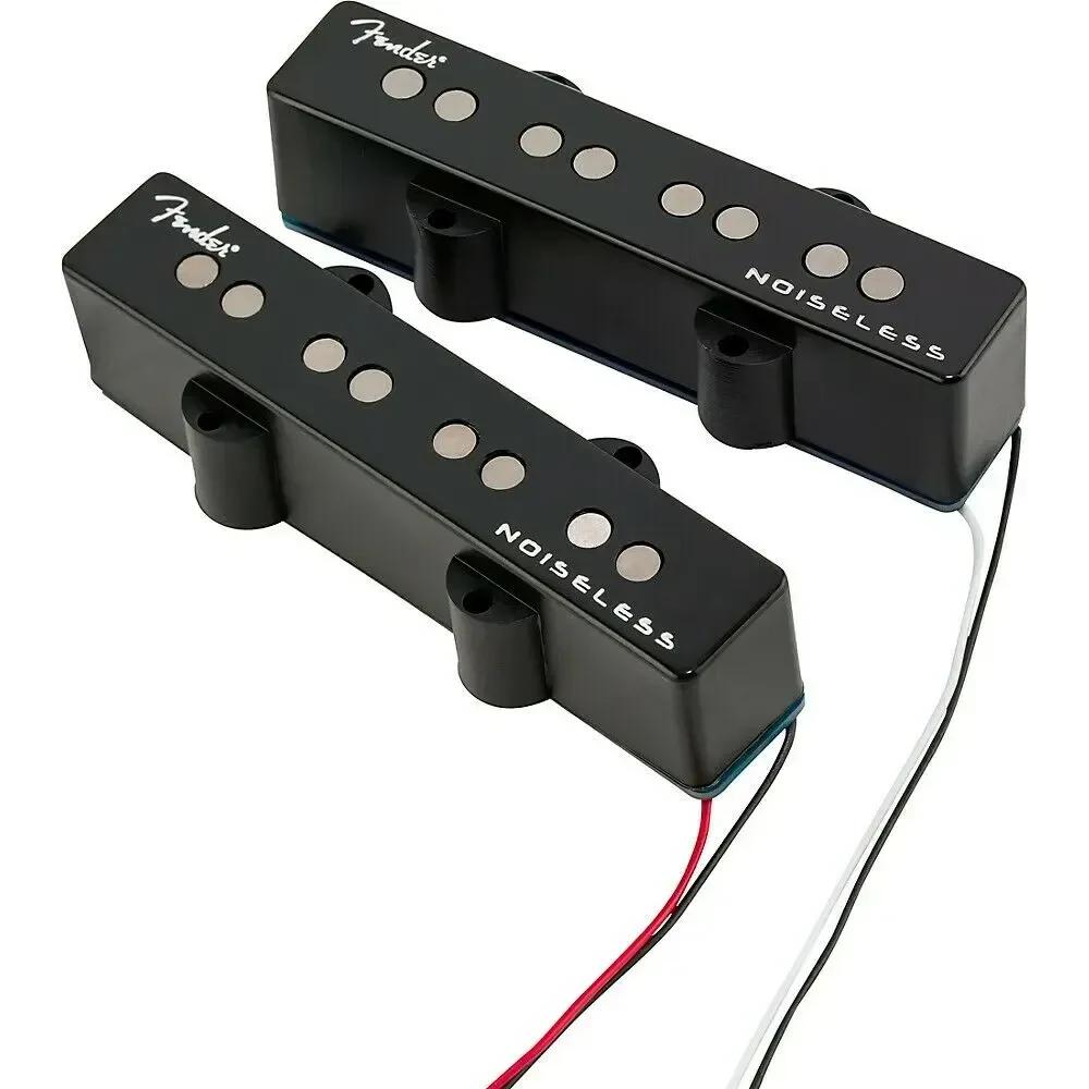 Комплект звукоснимателей для бас-гитары Fender Ultra Noiseless Vintage Jazz Bass IV Black